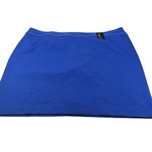 Lane Bryant Women's Size 28 Skirt Straight Blue New With Tags
